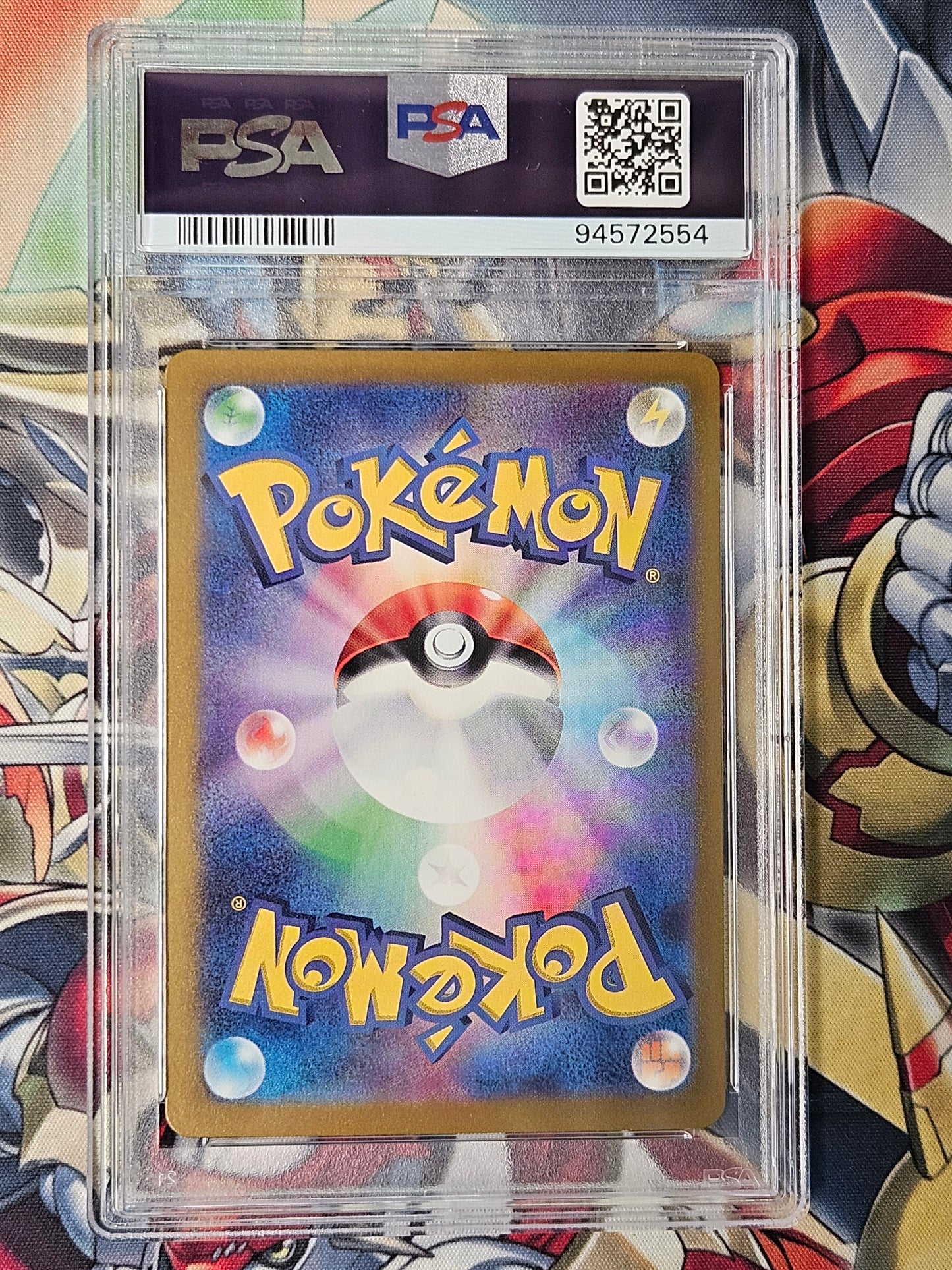 Rhydon 151 SV2a #112 Master Ball Reverse Holo PSA 10 GEM MINT Pokemon Japanese