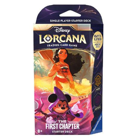 Disney Lorcana TCG - The First Chapter Starter Deck Amber & Amethyst