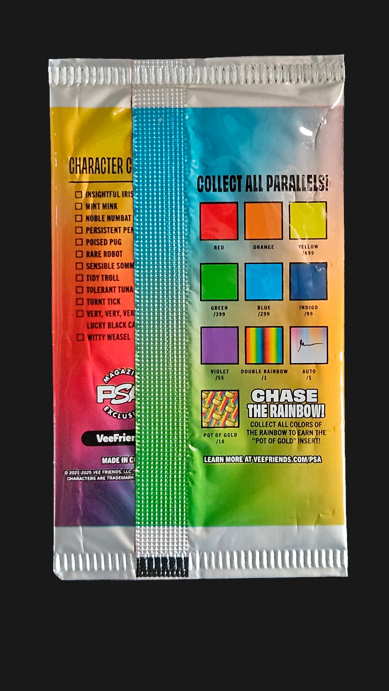 Veefriends Super Stickers Booster Pack | PSA May 2025 Magazine | Booster Only