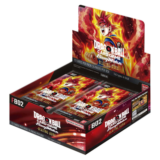 Dragon Ball Super Card Game: Fusion World - FB02 Blazing Aura Booster Box