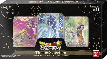 Theme Selection Box History of Son Goku (TS01) Dragon Ball Super Card Game