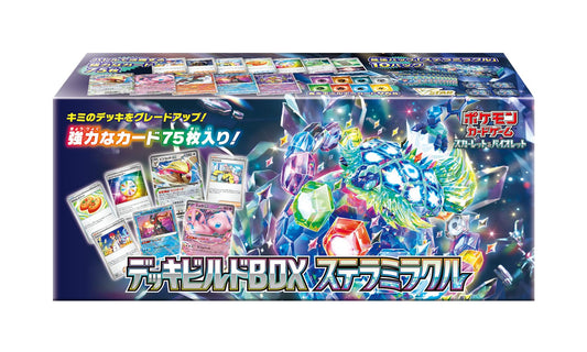 Japanese Pokemon TCG - Scarlet & Violet Deck Build Box Stella Miracle