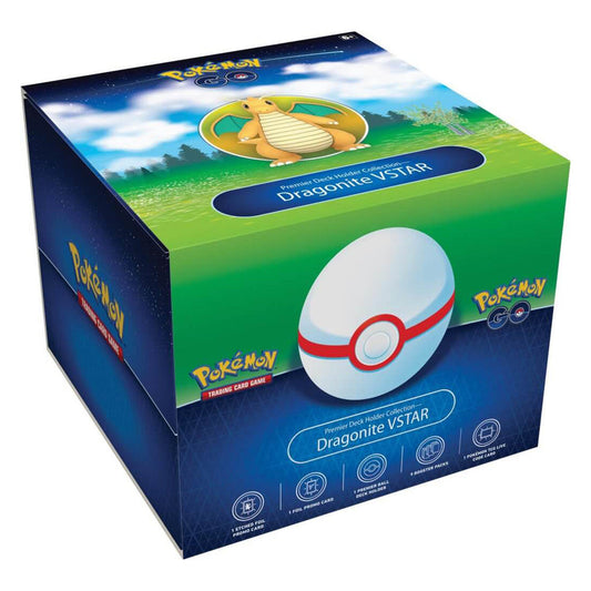 Pokemon TCG - Pokemon GO: Dragonite Vstar Premier Deck Holder Collection