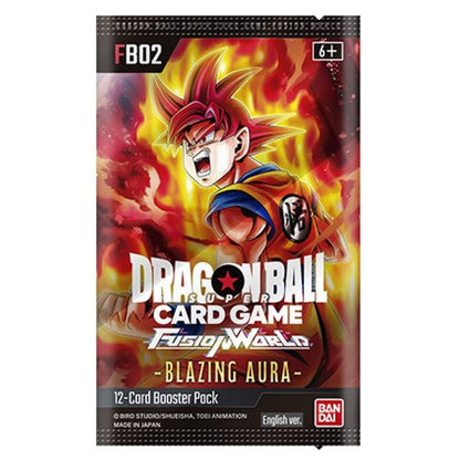 Dragon Ball Super Card Game: Fusion World - FB02 Blazing Aura Booster Box