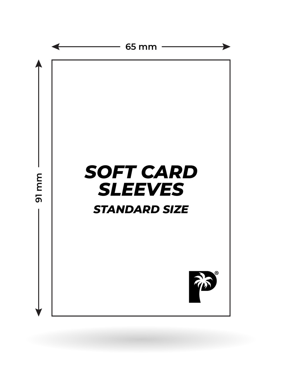 Palms Off Gaming - Soft Card Sleeves - Standard Size (Regular) - 100pc