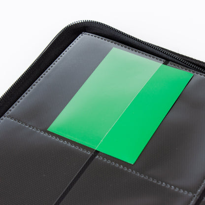 Palms Off Gaming - Collector's Series 12 Pocket Zip Trading Card Binder - Black