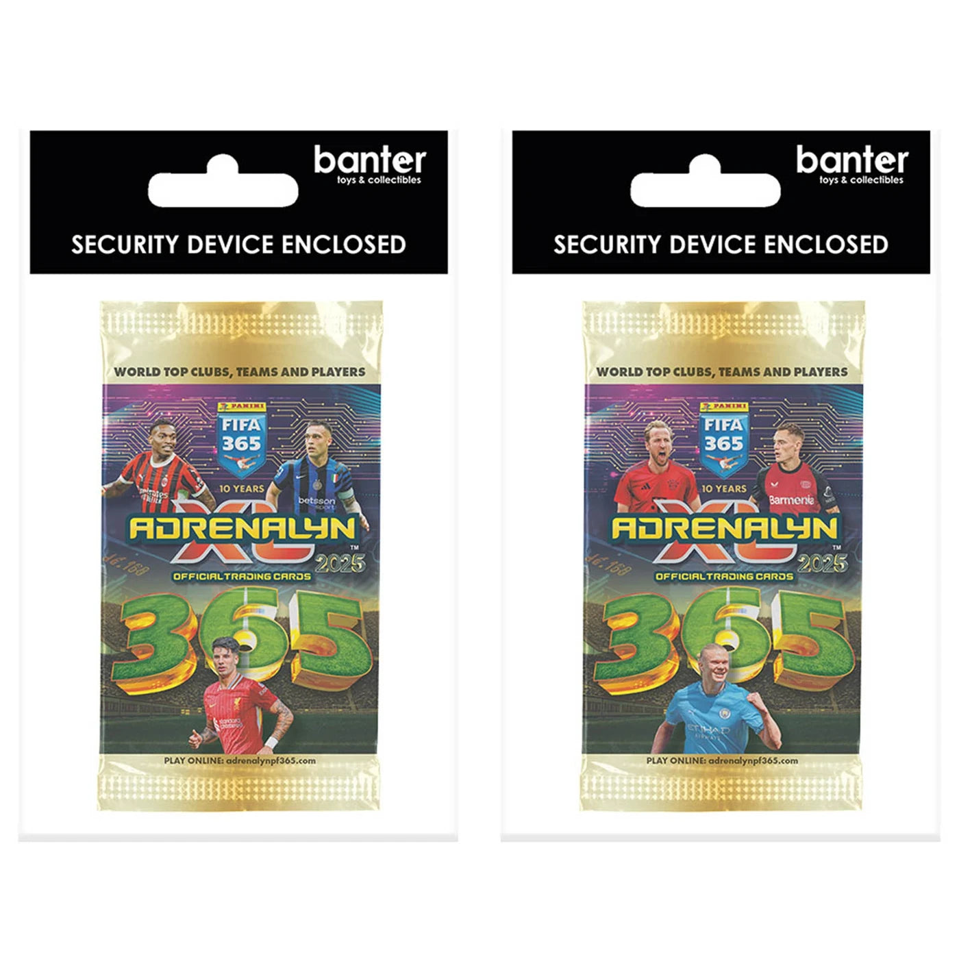 Panini FIFA 365 Adrenalyn XL 2025 10th Anniversary Collection Booster Pack