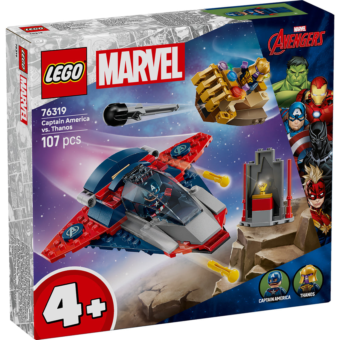 LEGO Super Heroes Marvel Captain America vs. Thanos 76319