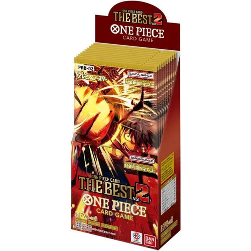 One Piece Card Game - Premium Booster: The Best Vol.2 PRB-02 Booster Box Japanese