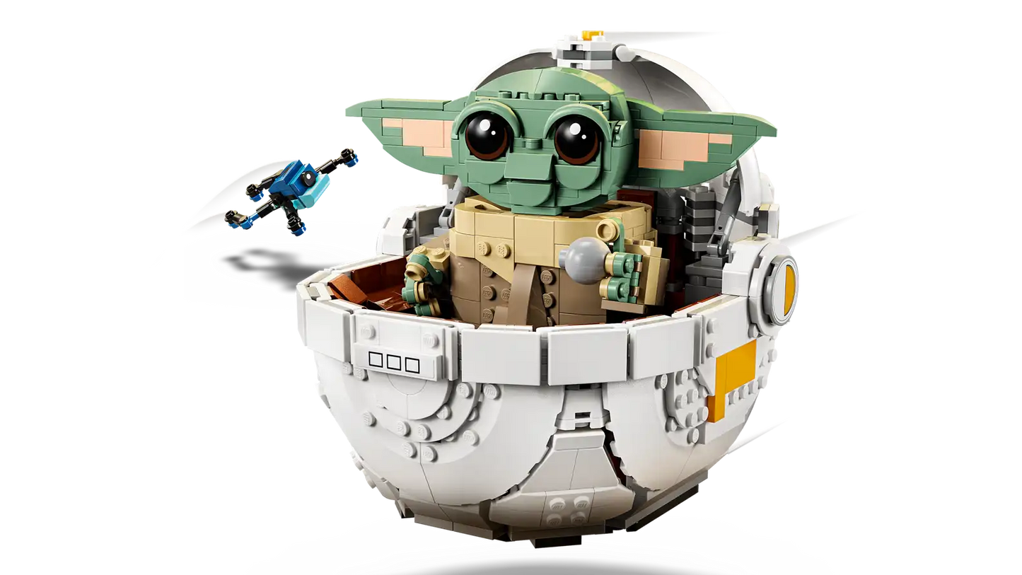 LEGO Star Wars: The Mandalorian™ Grogu™ with Hover Pram Buildable Figure 75403