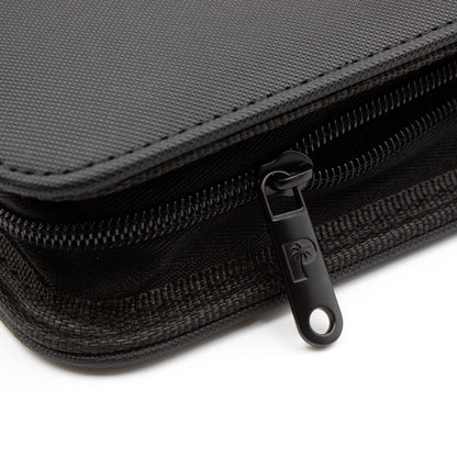 Palms Off Gaming - Collector's Series 12 Pocket Zip Trading Card Binder - Black